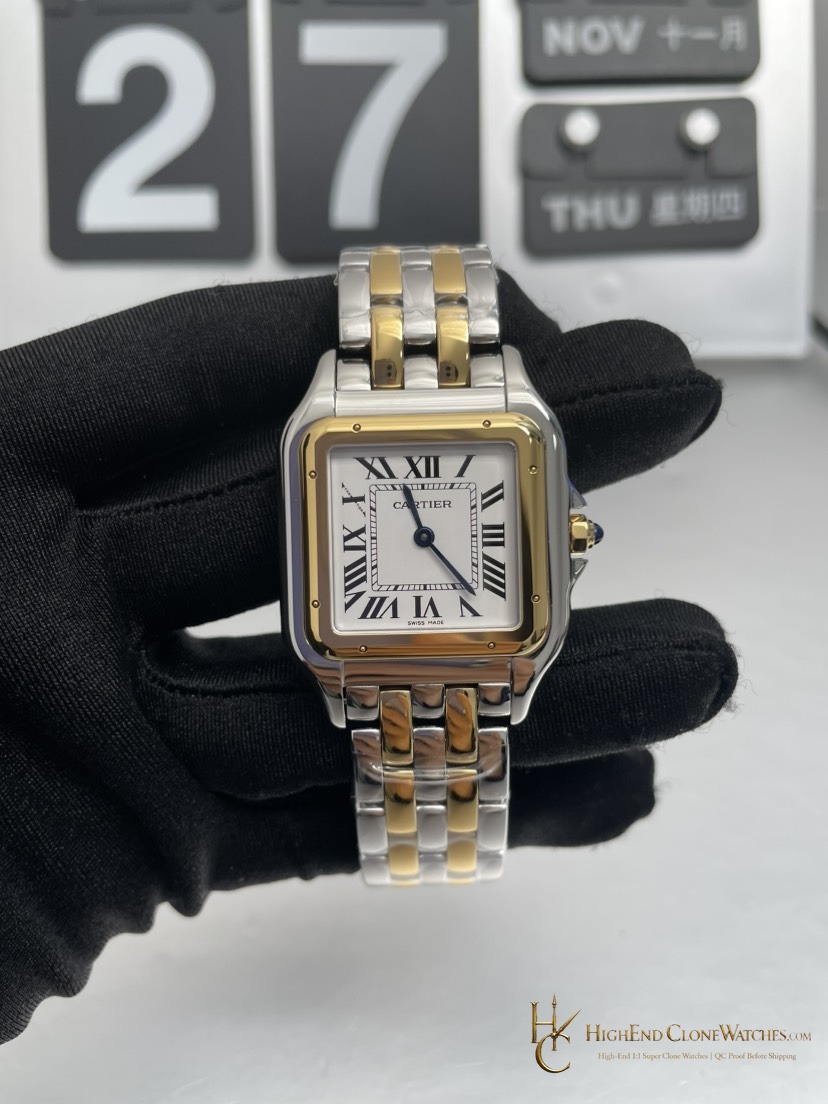 Cartier Panthere de Cartier W2PN0007 front view super clone watch