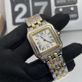 Cartier Panthere de Cartier W2PN0007 angled dial view super clone watch