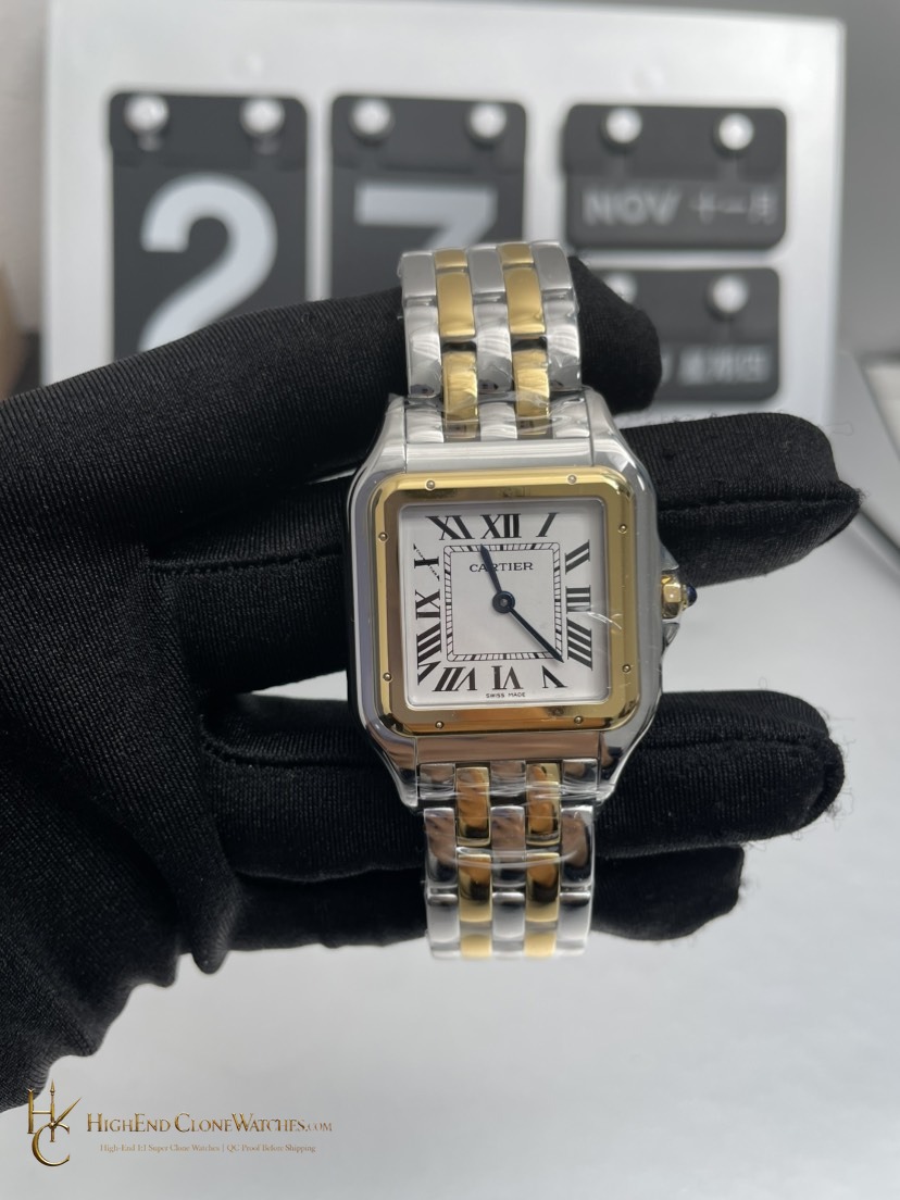 Cartier Panthere de Cartier W2PN0007 bracelet or strap fit super clone watch