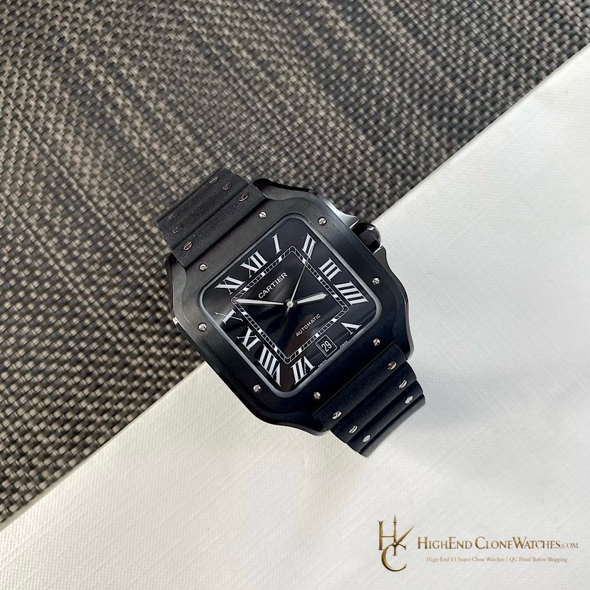 Cartier Santos de Cartier Large WSSA0039 side case profile super clone watch