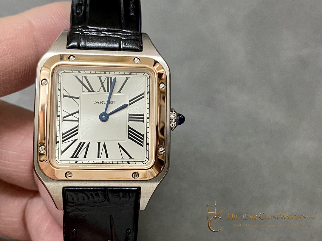 Cartier Santos-Dumont Large W2SA0012 front view super clone watch