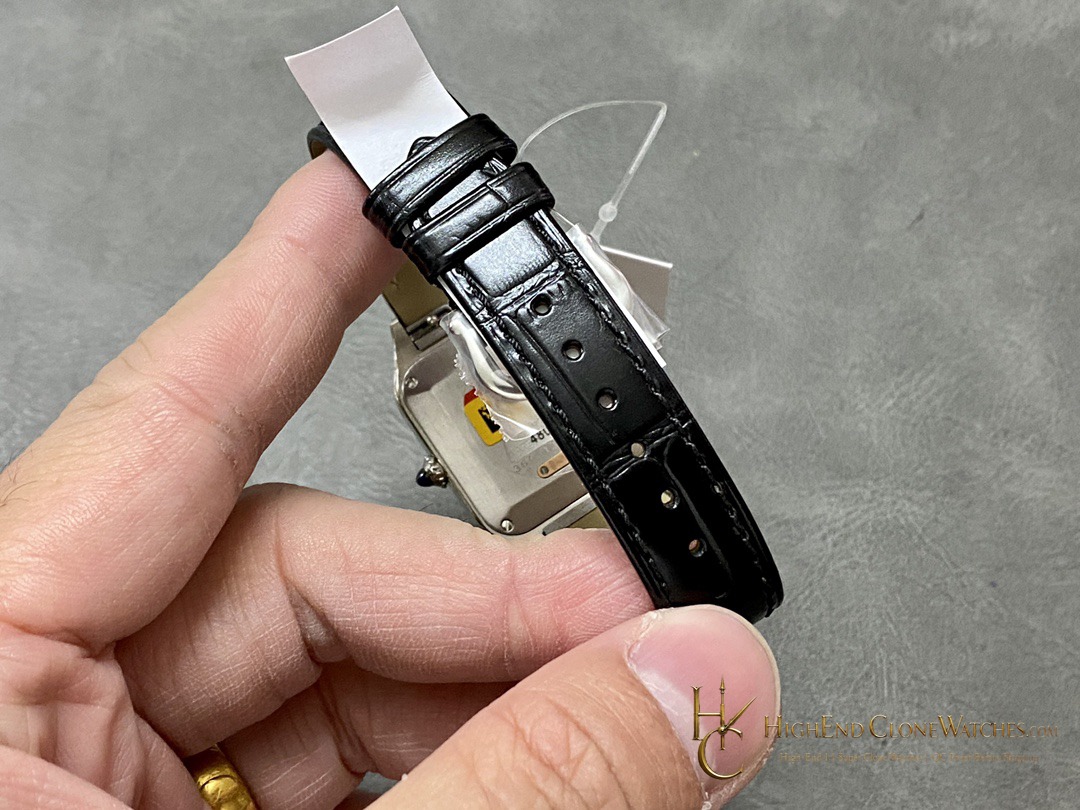 Cartier Santos-Dumont Large W2SA0012 caseback view super clone watch