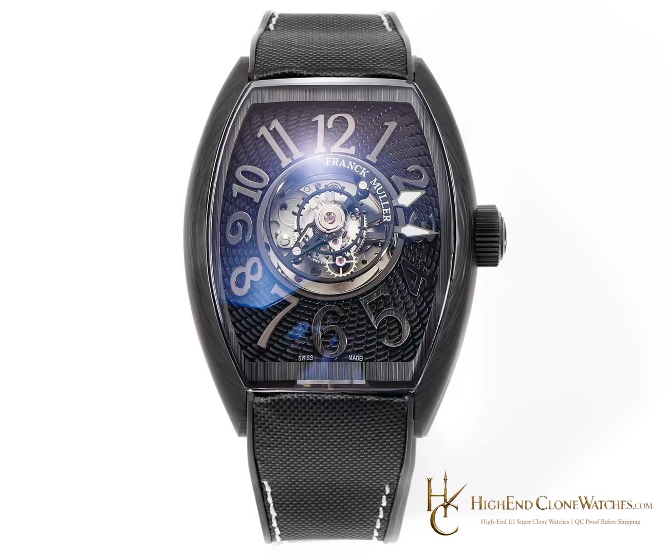 Franck Muller Grand Central Tourbillon CX 40 T CTR TTBR TTBR TT front view super clone watch