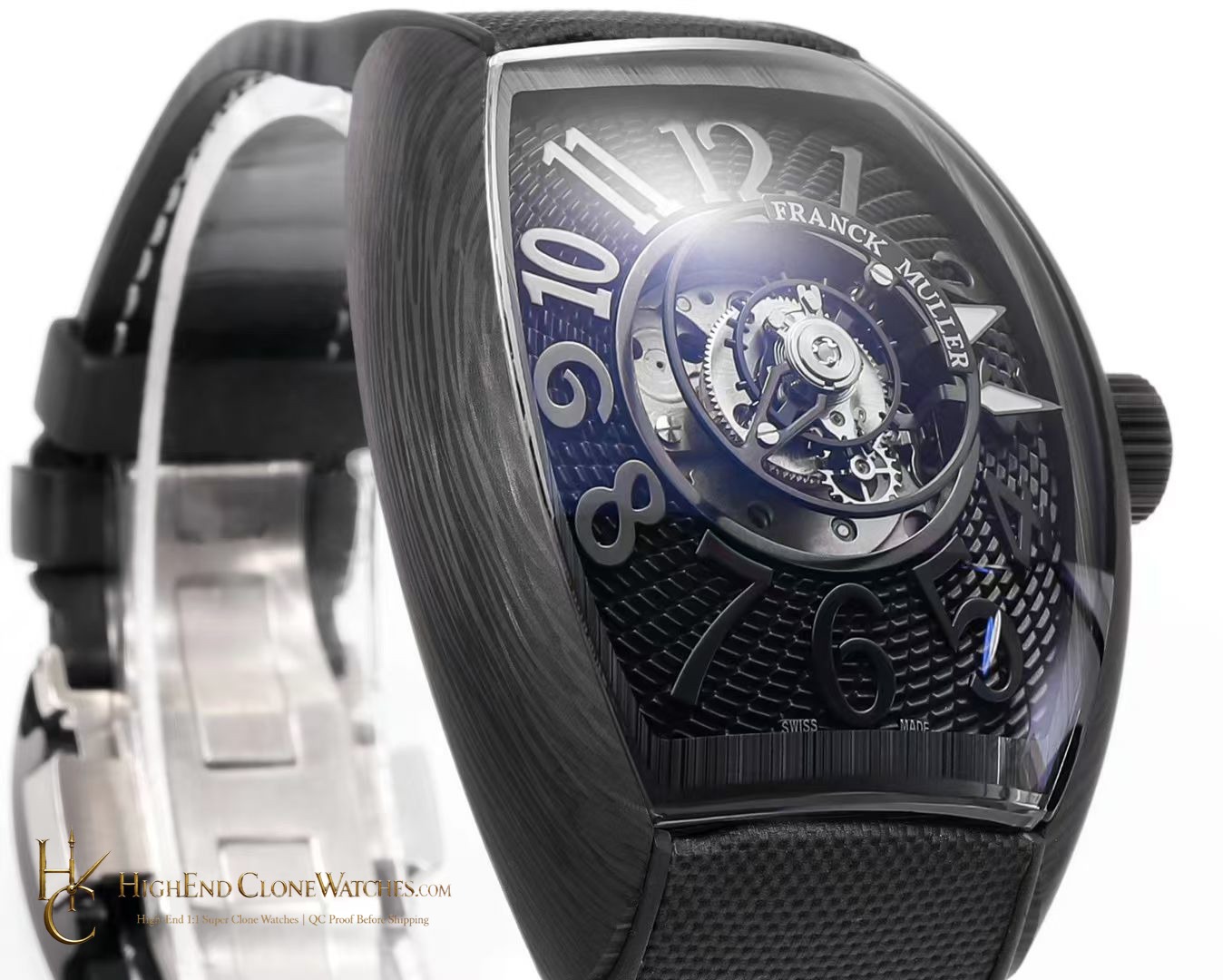 Franck Muller Grand Central Tourbillon CX 40 T CTR TTBR TTBR TT dial and numeral detail super clone watch