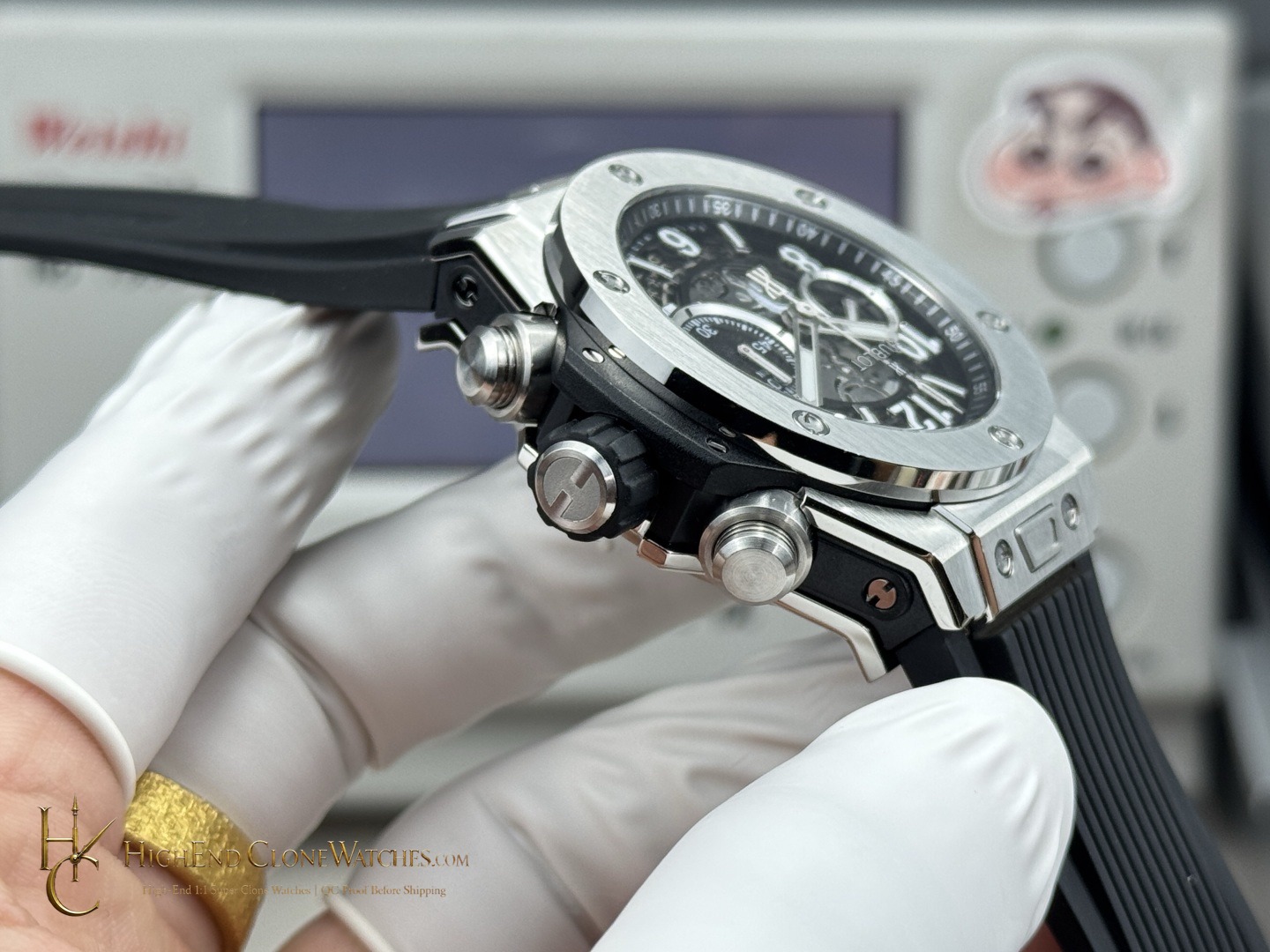 Hublot Big Bang Unico 42mm Titanium Case 441.NX.1171.RX product view super clone watch