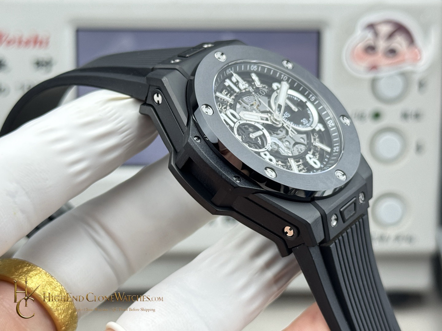 Hublot Big Bang Unico Black Magic 42mm 441.CI.1171.RX product view super clone watch