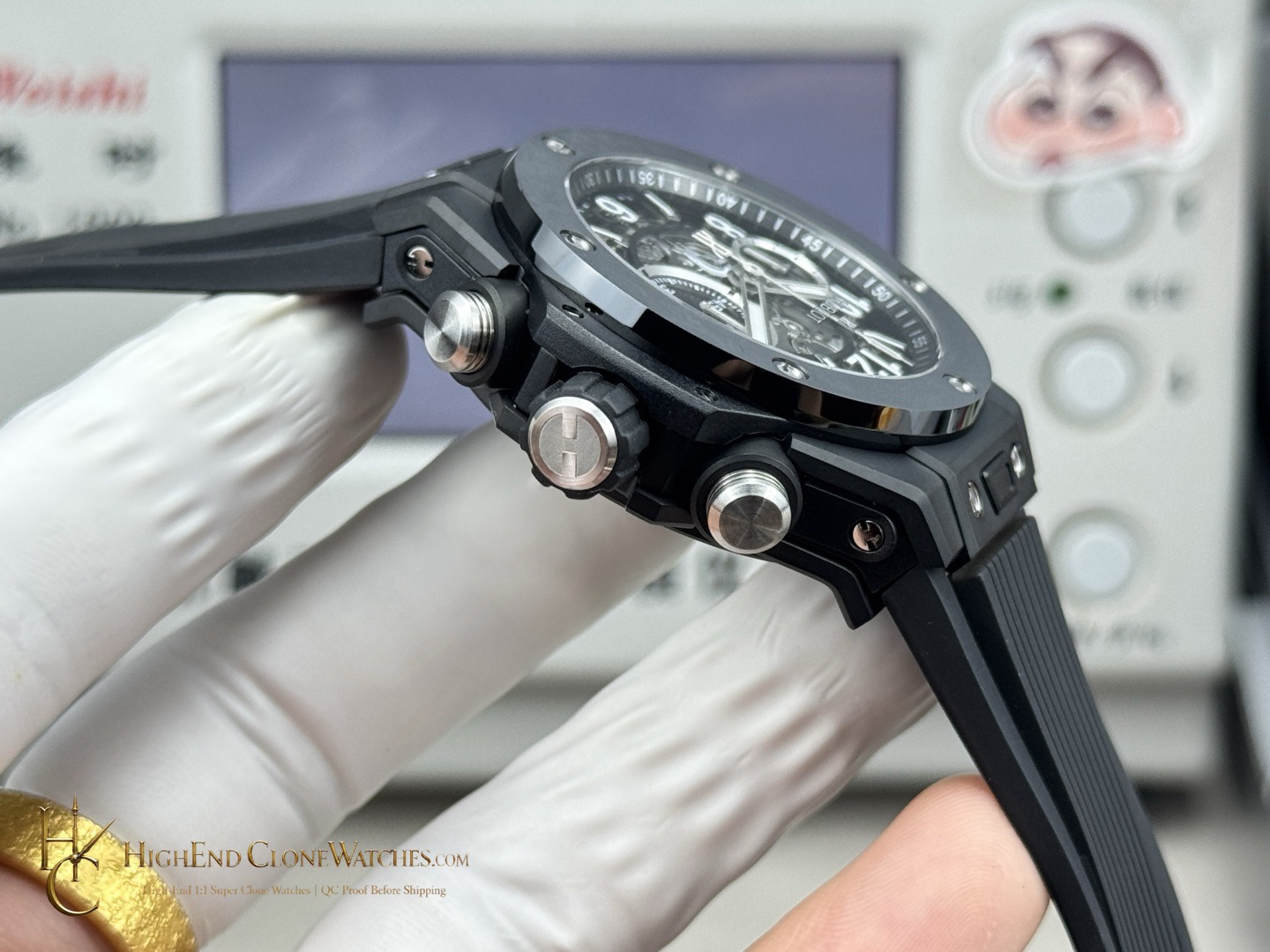 Hublot Big Bang Unico Black Magic 42mm 441.CI.1171.RX product view super clone watch