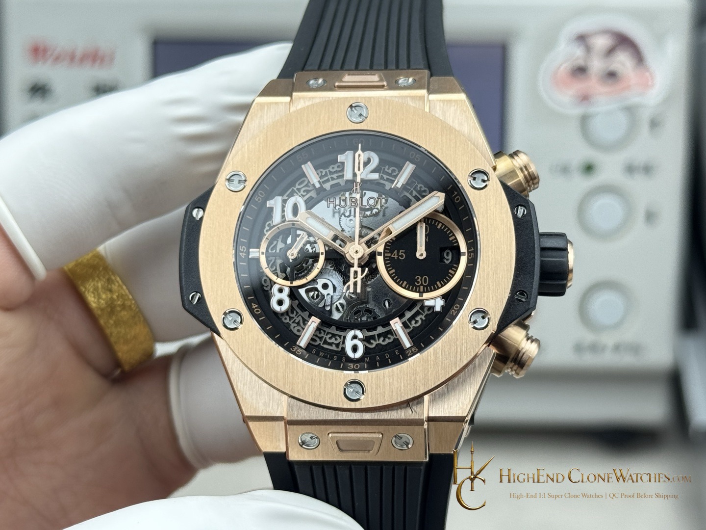 Hublot Big Bang Unico King Gold 42mm 441.OX.1181.RX product view super clone watch