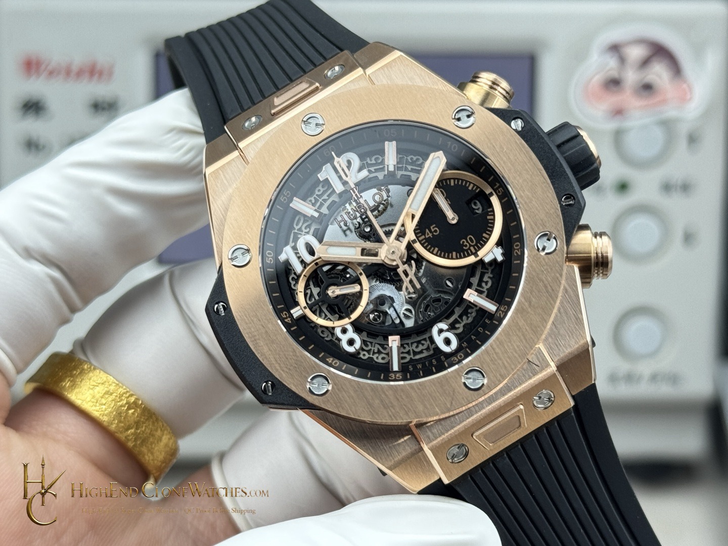 Hublot Big Bang Unico King Gold 42mm 441.OX.1181.RX product view super clone watch