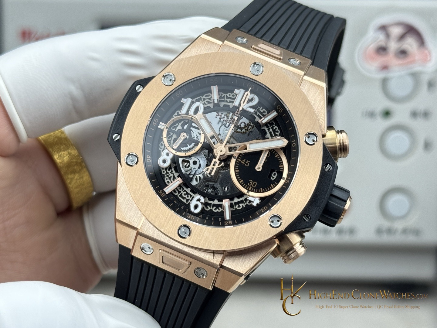 Hublot Big Bang Unico King Gold 42mm 441.OX.1181.RX product view super clone watch