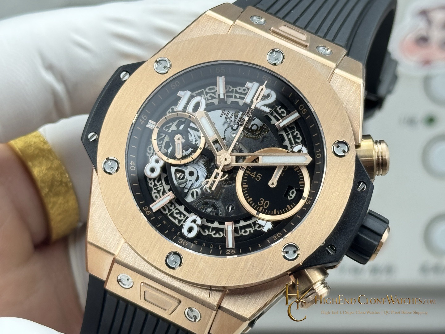 Hublot Big Bang Unico King Gold 42mm 441.OX.1181.RX product view super clone watch