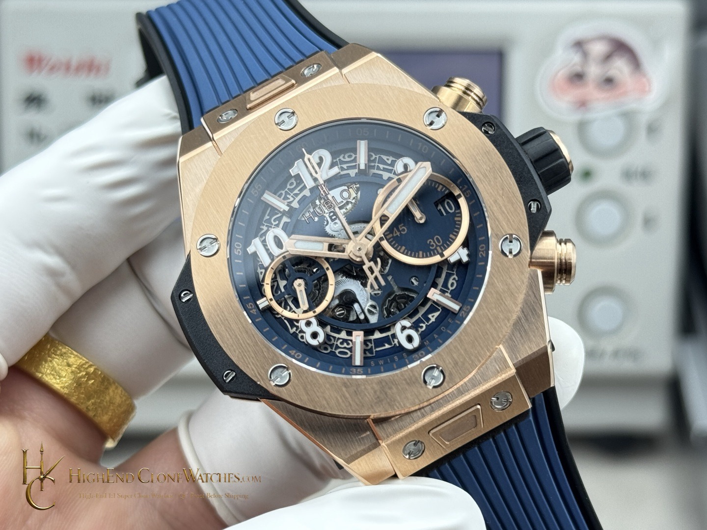 Hublot Big Bang Unico King Gold 42mm 441.OX.5181.RX product view super clone watch