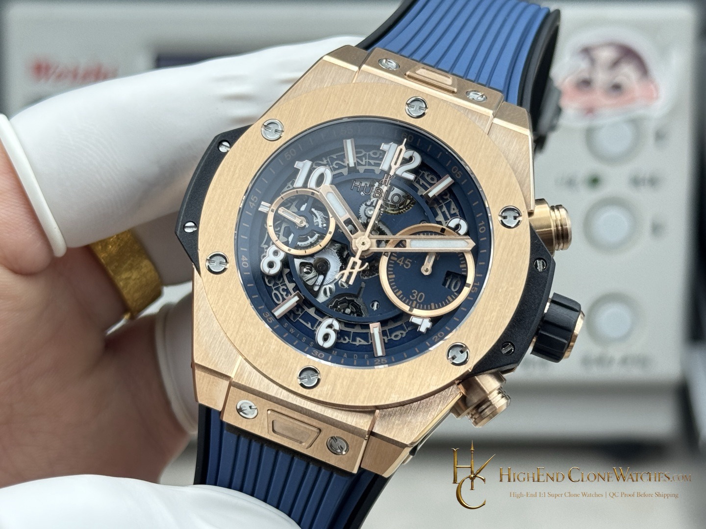 Hublot Big Bang Unico King Gold 42mm 441.OX.5181.RX product view super clone watch
