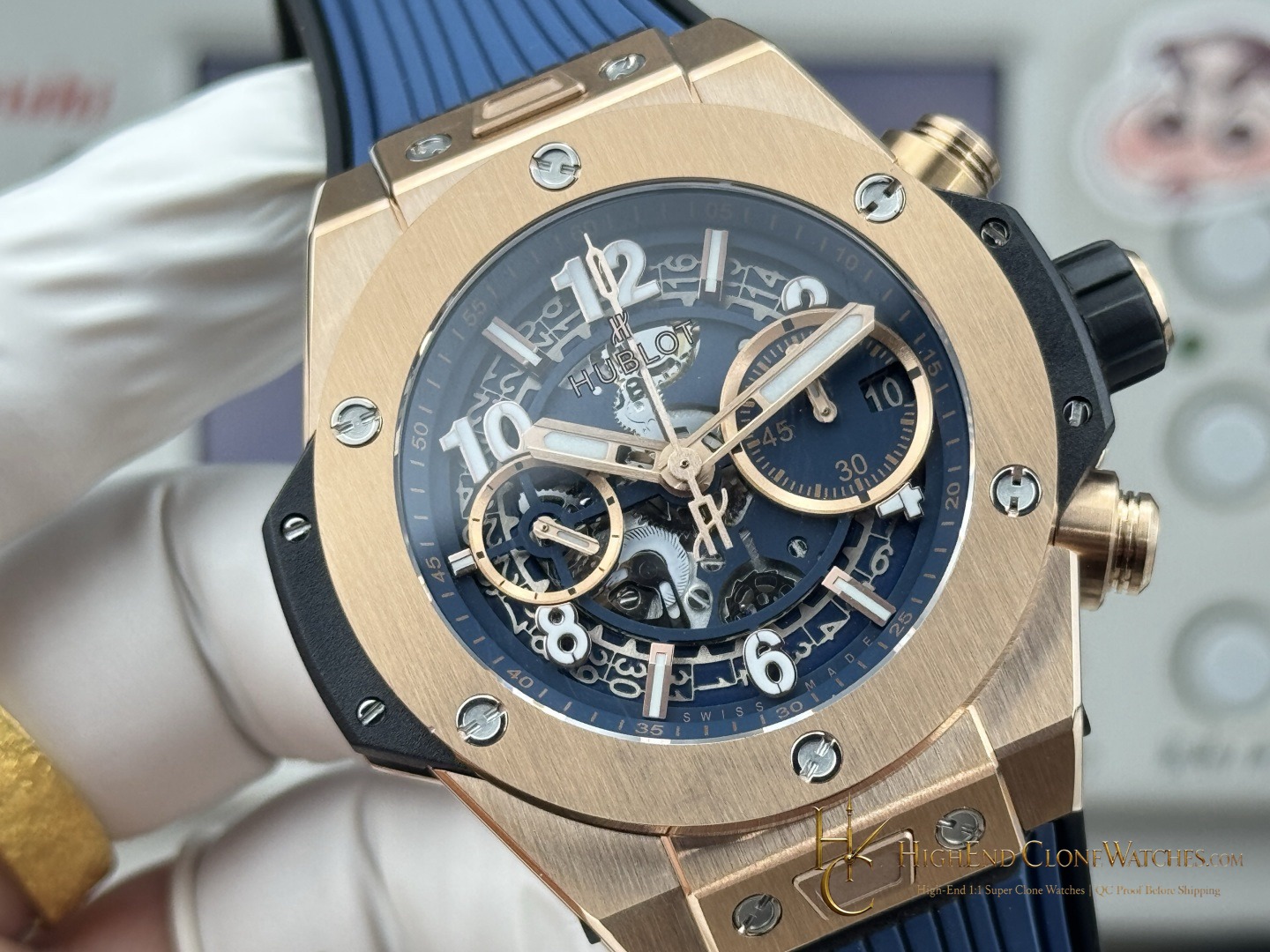 Hublot Big Bang Unico King Gold 42mm 441.OX.5181.RX product view super clone watch