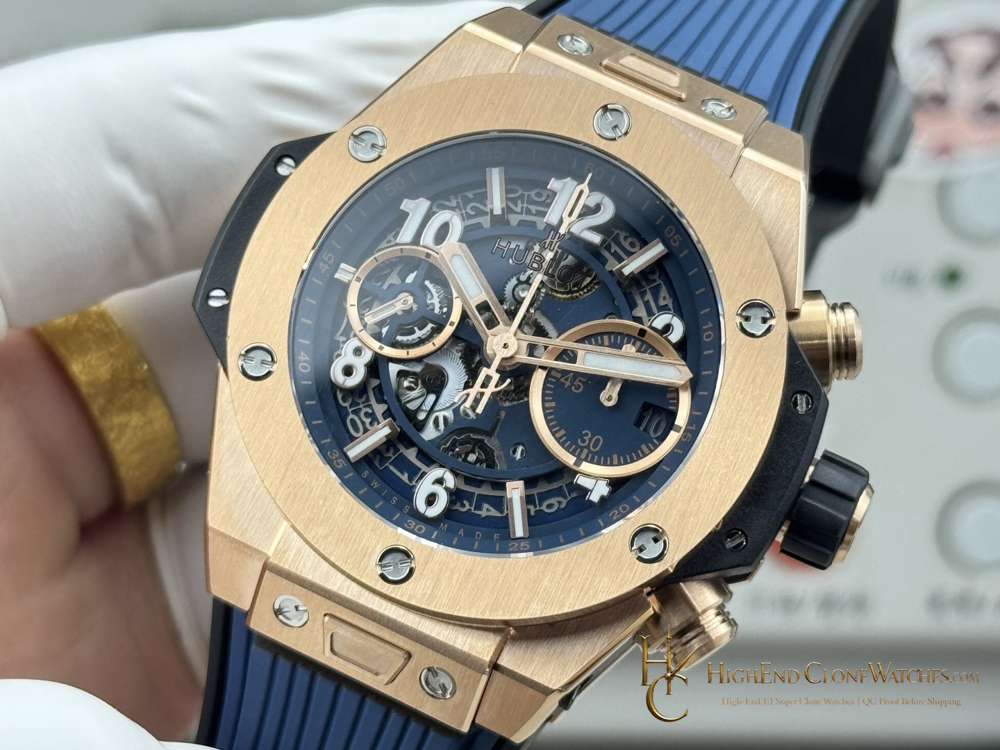 Hublot Big Bang Unico King Gold 42mm 441.OX.5181.RX product view super clone watch