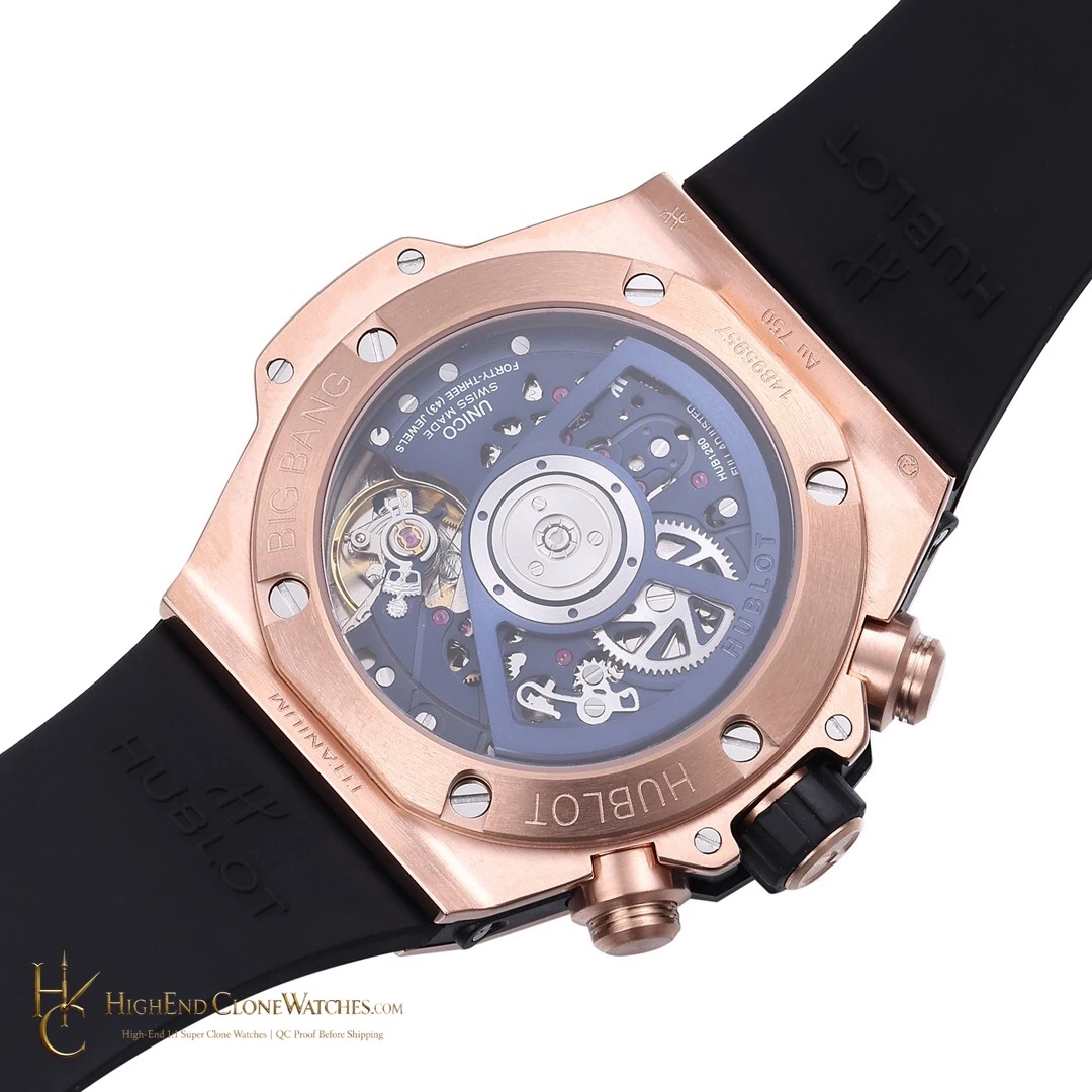 Hublot Big Bang Unico King Gold Blue Ceramic 42mm 441.OL.5181.RX product view super clone watch - product view 8