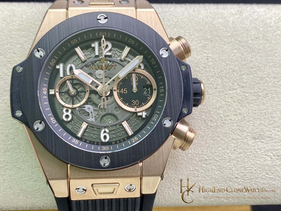 Hublot Big Bang Unico King Gold Ceramic 42mm 441.OM.1181.RX product view super clone watch