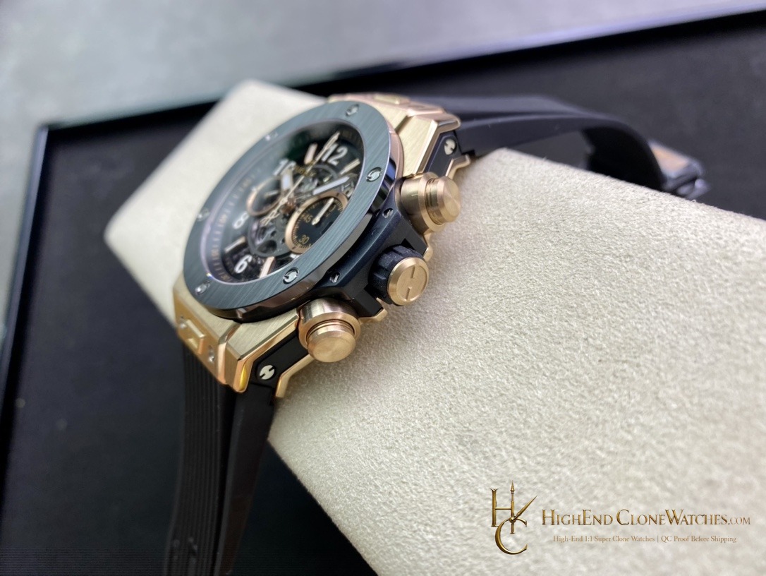 Hublot Big Bang Unico King Gold Ceramic 42mm 441.OM.1181.RX product view super clone watch