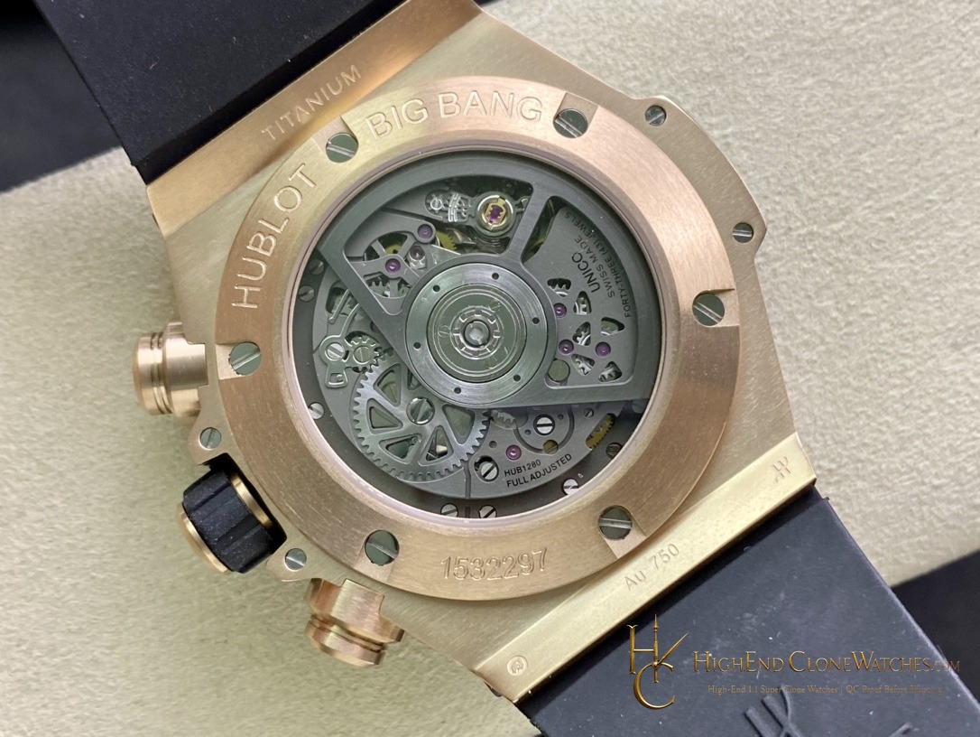 Hublot Big Bang Unico King Gold Ceramic 42mm 441.OM.1181.RX product view super clone watch