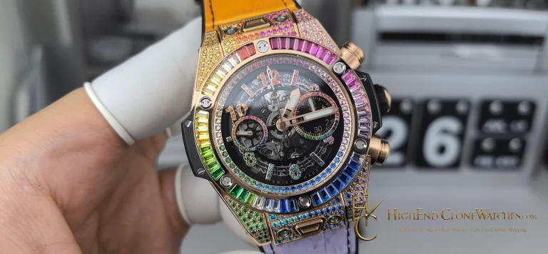 Hublot Big Bang Unico King Gold Rainbow 42mm 441.OX.1118.LR.0999 Super Clone Watch product view 1