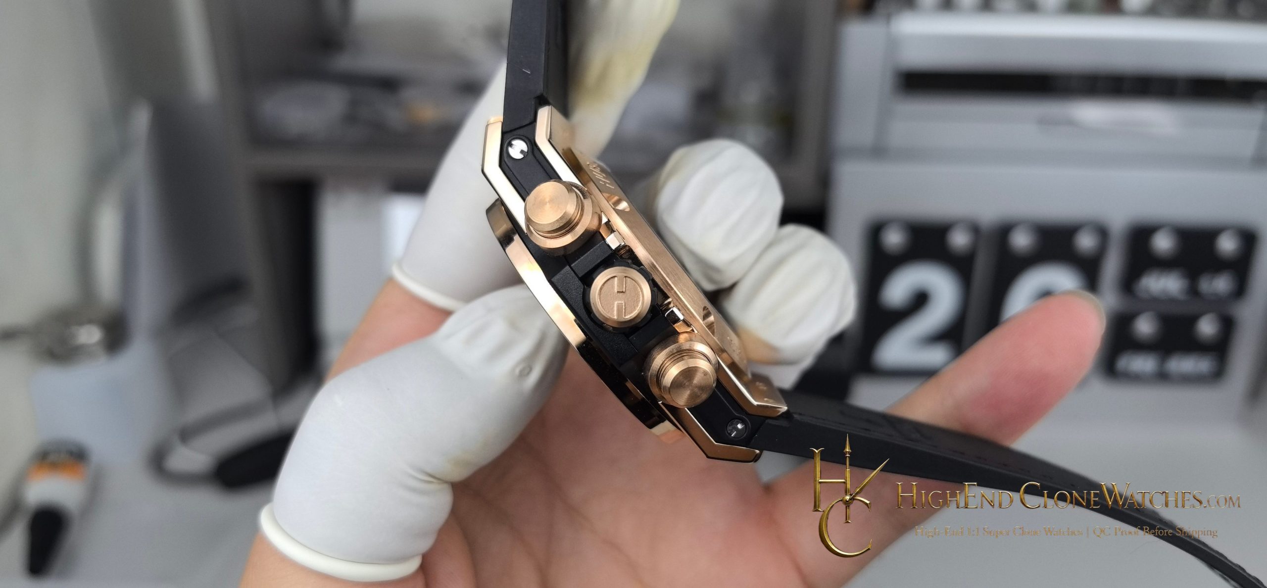 Hublot Big Bang Unico King Gold Rainbow 42mm 441.OX.1118.LR.0999 product view super clone watch