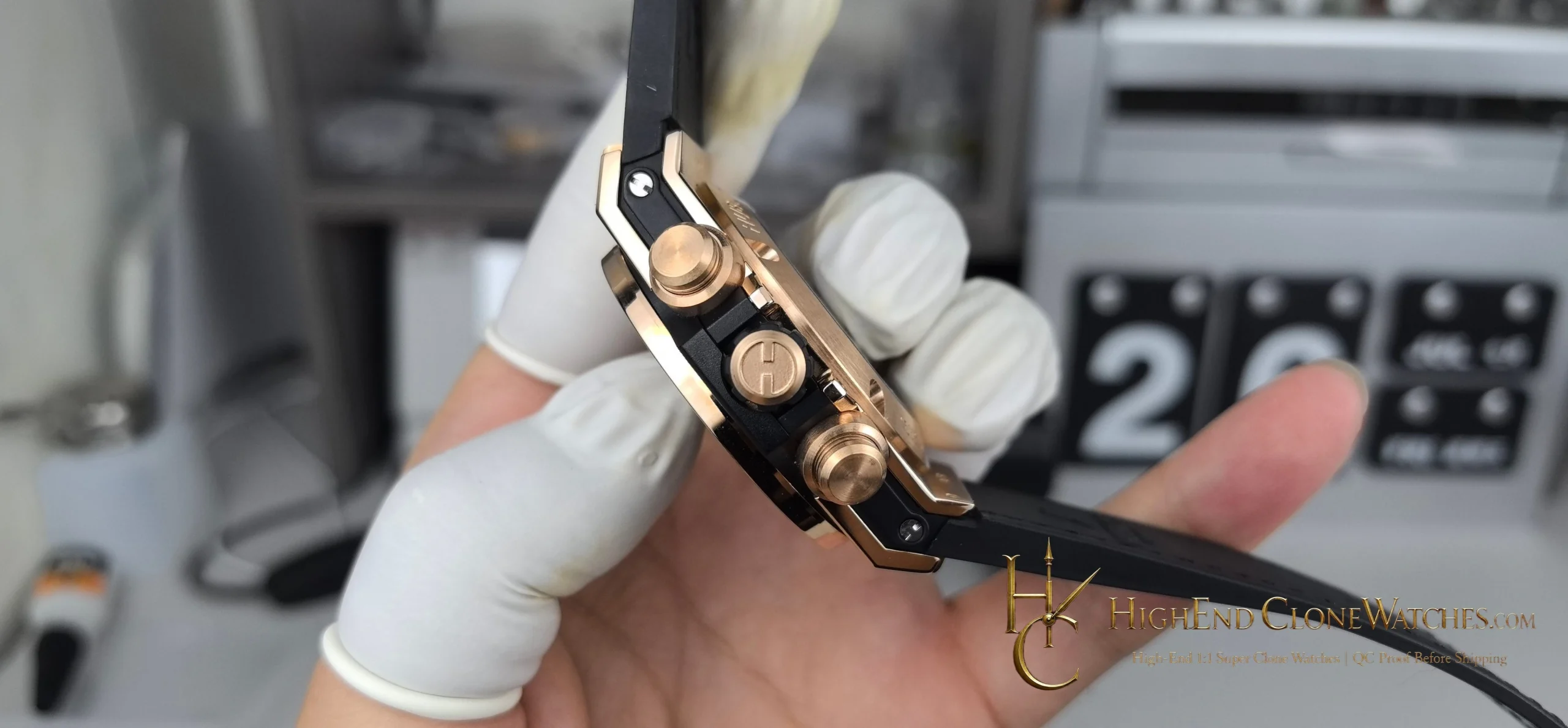 Hublot Big Bang Unico King Gold Rainbow 42mm 441.OX.1118.LR.0999 Super Clone Watch product view 4