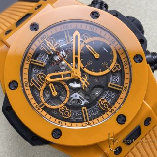Hublot Big Bang Unico Orange Ceramic 42mm 441.CU.5910.RX product view super clone watch