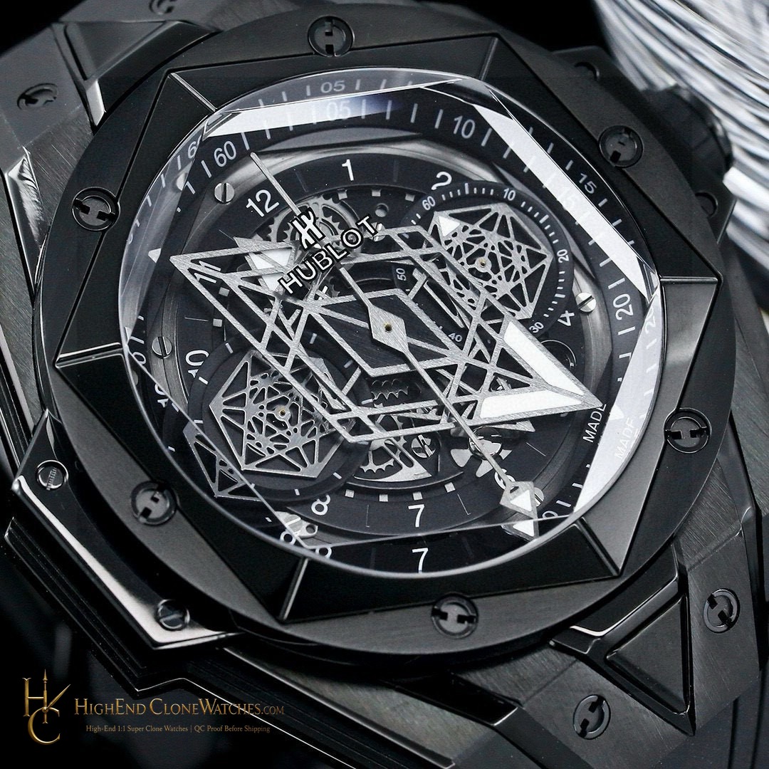 Hublot Big Bang Unico Sang Bleu II 45mm 418.CX.1114.RX.MXM20 product view super clone watch