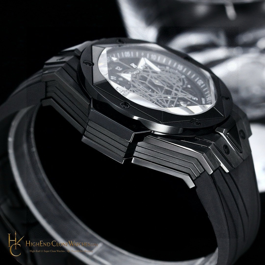 Hublot Big Bang Unico Sang Bleu II 45mm 418.CX.1114.RX.MXM20 product view super clone watch