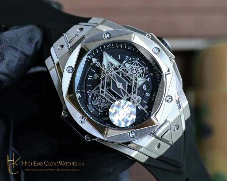 Hublot Big Bang Unico Sang Bleu II 45mm 418.NX.1107.RX.MXM19 product view super clone watch