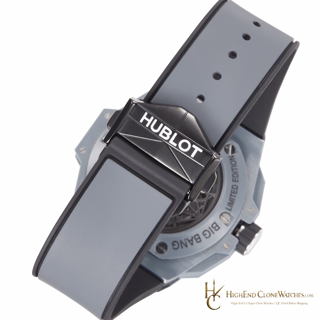 Hublot Big Bang Unico Sang Bleu II Grey Ceramic 45mm 418.FX.8007.RX.MXM21 product view super clone watch