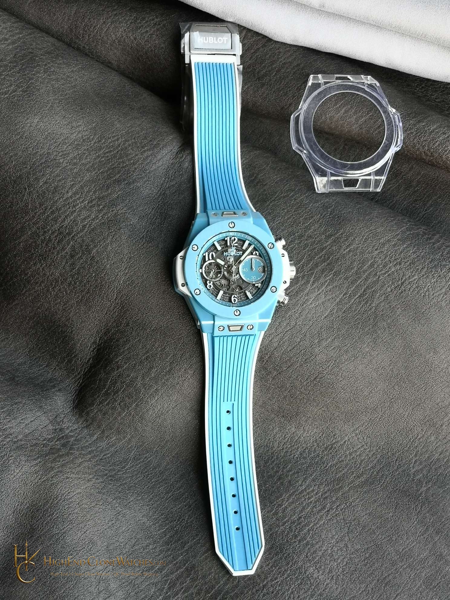 Hublot BIG BANG UNICO SKY BLUE 42mm 441.EX.5120.RX product view super clone watch
