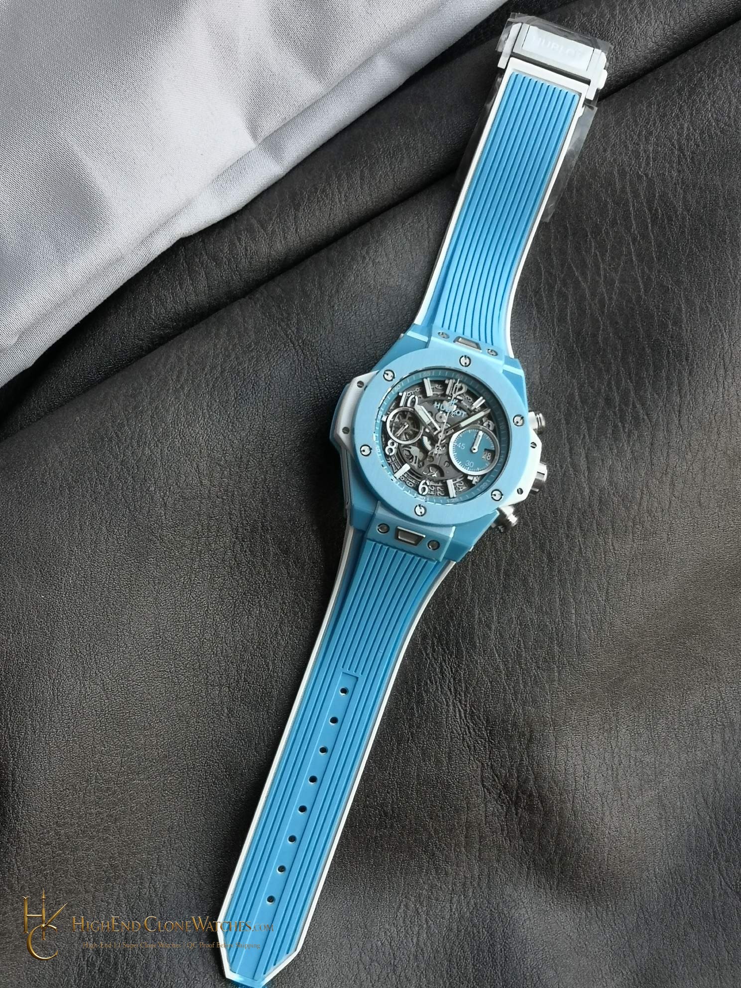 Hublot BIG BANG UNICO SKY BLUE 42mm 441.EX.5120.RX product view super clone watch