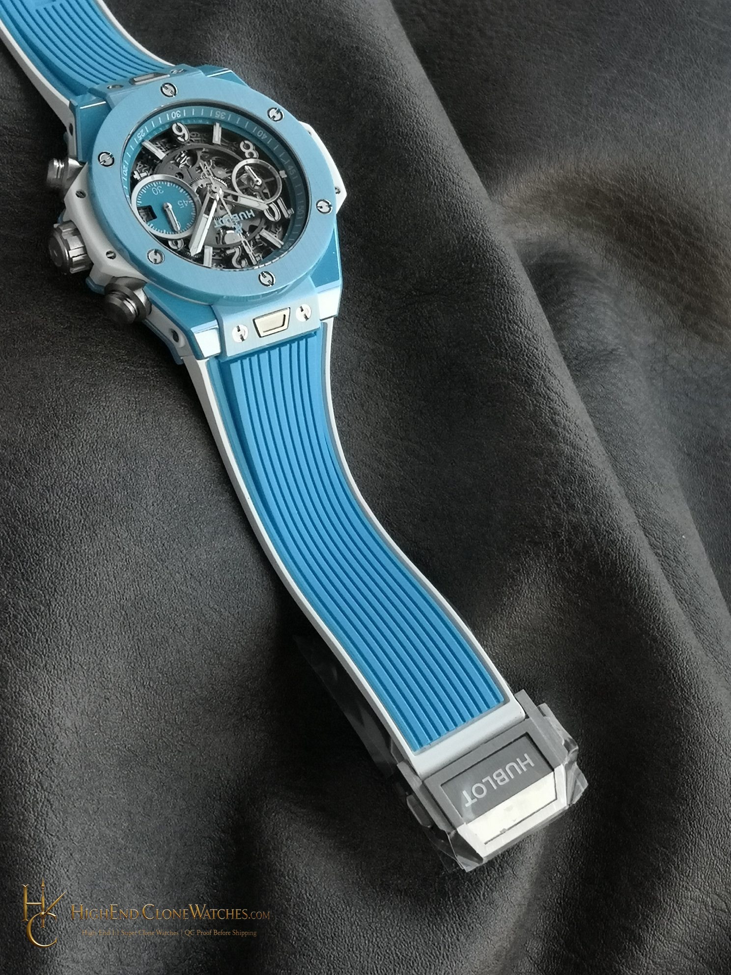 Hublot BIG BANG UNICO SKY BLUE 42mm 441.EX.5120.RX product view super clone watch