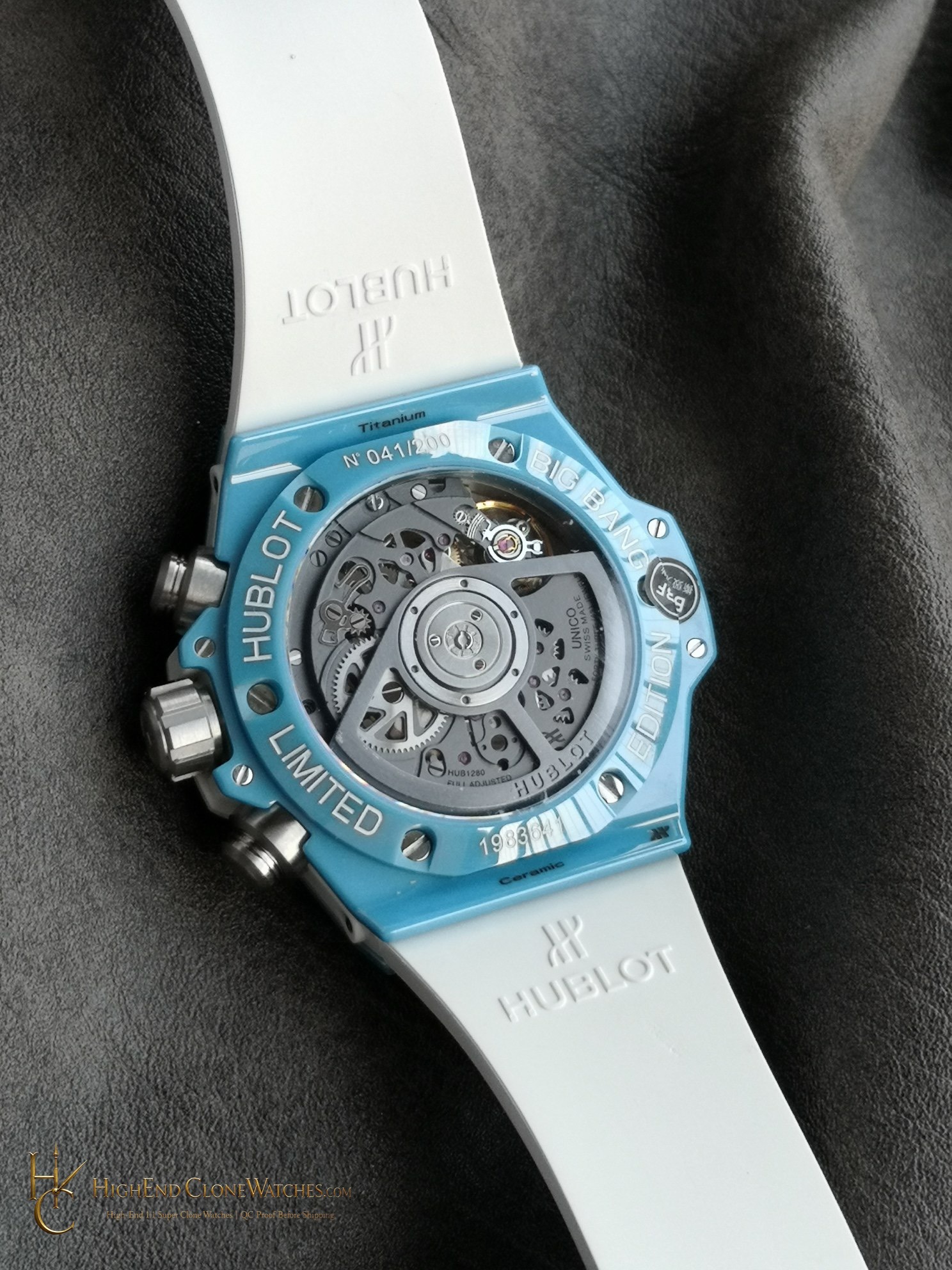 Hublot BIG BANG UNICO SKY BLUE 42mm 441.EX.5120.RX product view super clone watch