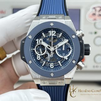 Hublot Big Bang Unico Titanium Blue Ceramic 42mm 441.NL.5171.RX product view super clone watch