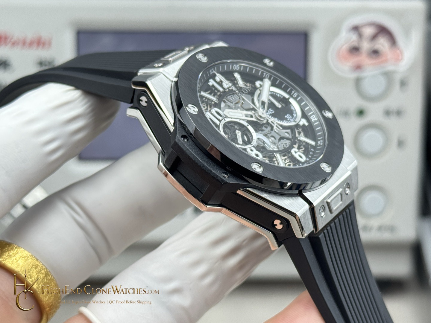 Hublot Big Bang Unico Titanium Ceramic 42mm 441.NM.1171.RX product view super clone watch