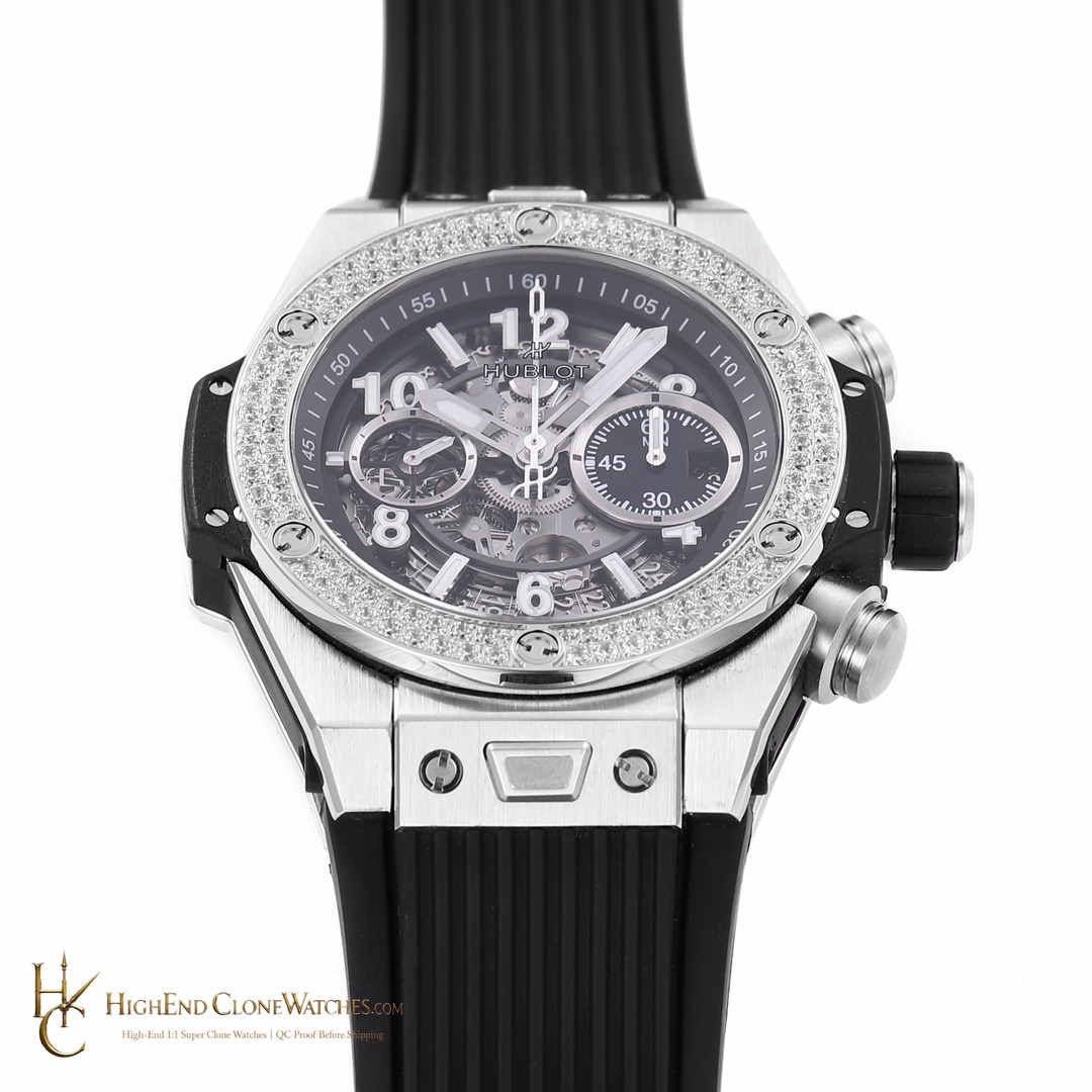 Hublot Big Bang Unico Titanium Diamonds 42mm 441.NX.1171.RX.1104 product view super clone watch