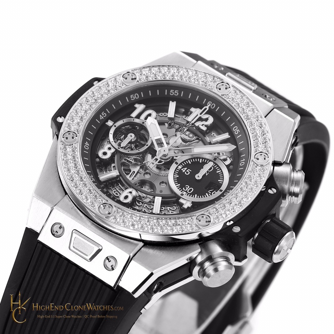 Hublot Big Bang Unico Titanium Diamonds 42mm 441.NX.1171.RX.1104 product view super clone watch