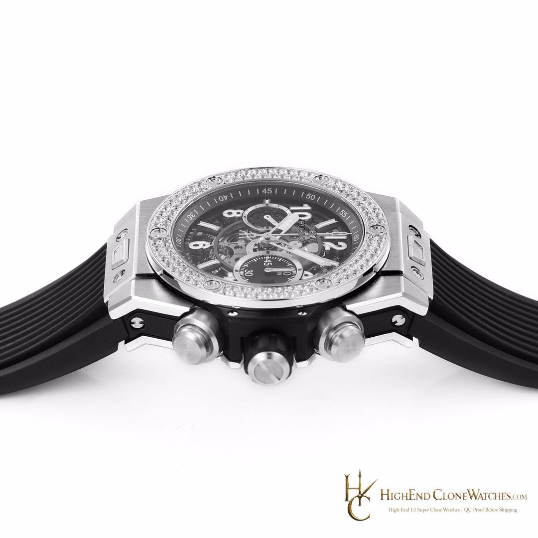 Hublot Big Bang Unico Titanium Diamonds 42mm 441.NX.1171.RX.1104 product view super clone watch