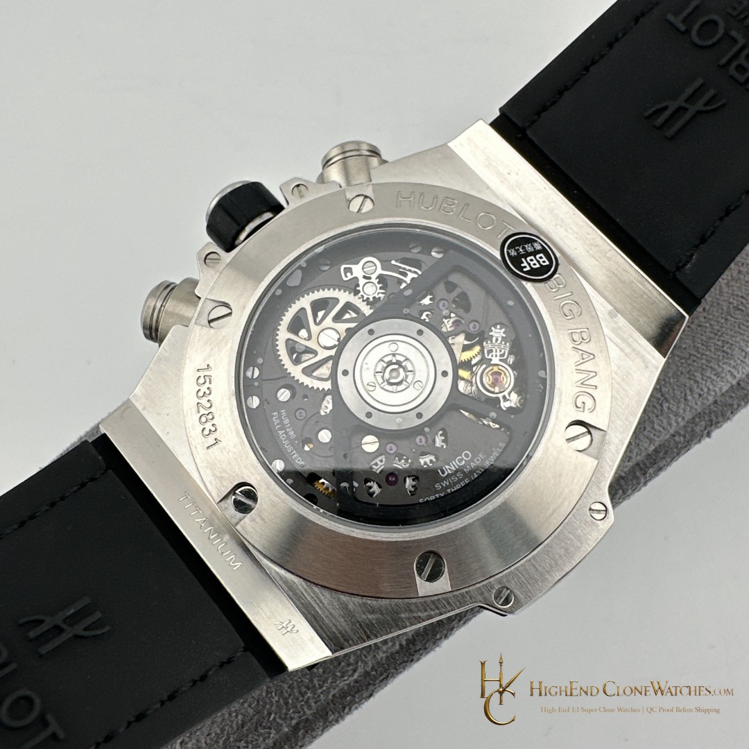 Hublot Big Bang Unico Titanium Rainbow 42mm 441.NX.1117.LR.0999 product view super clone watch
