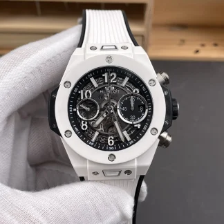 Hublot Big Bang Unico White Ceramic 42mm 441.HX.1171.RX product view super clone watch