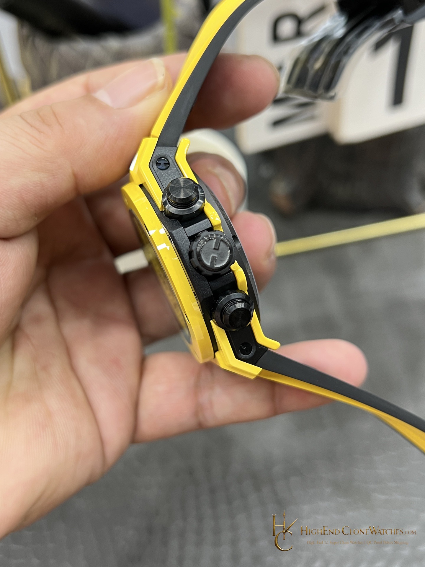 Hublot Big Bang Unico Yellow Magic 42mm 441.CY.471Y.RX product view super clone watch