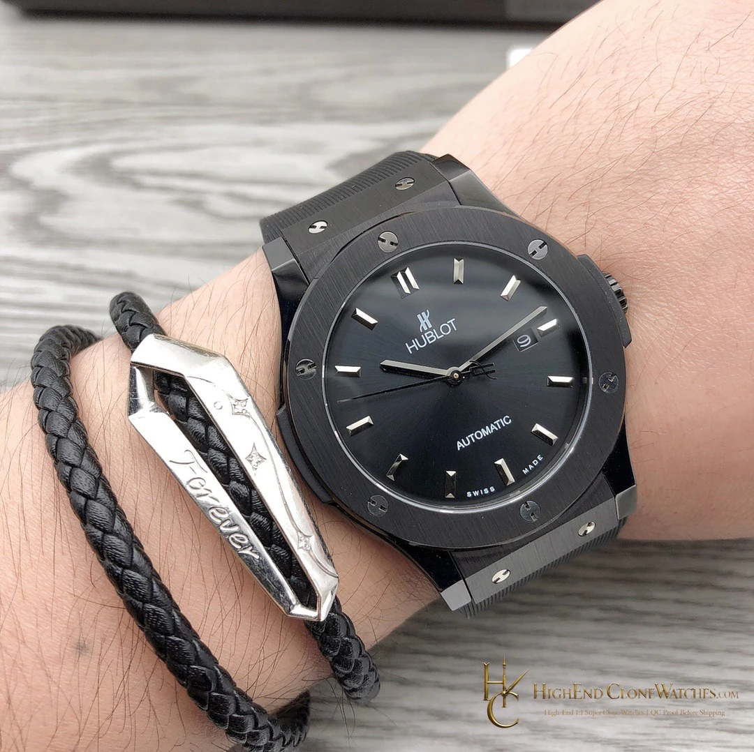 Hublot Classic Fusion Black Magic 38mm 565.CM.1470.RX product view super clone watch - product view 9
