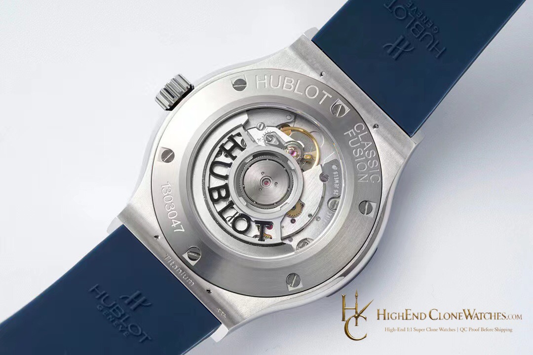 Hublot Classic Fusion Blue 42mm 542.NX.7170.RX product view super clone watch