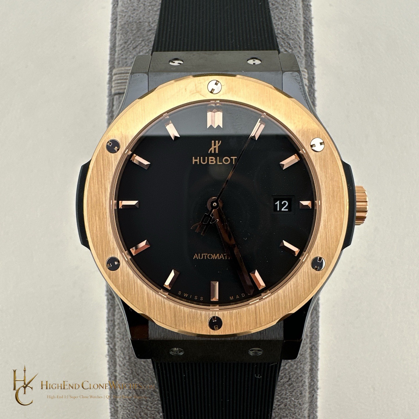Hublot Classic Fusion Ceramic King Gold 42mm 542.CO.1181.RX product view super clone watch