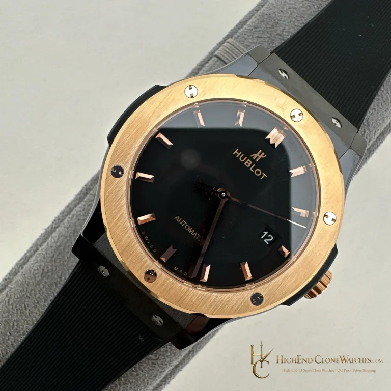 Hublot Classic Fusion Ceramic King Gold 42mm 542.CO.1181.RX product view super clone watch