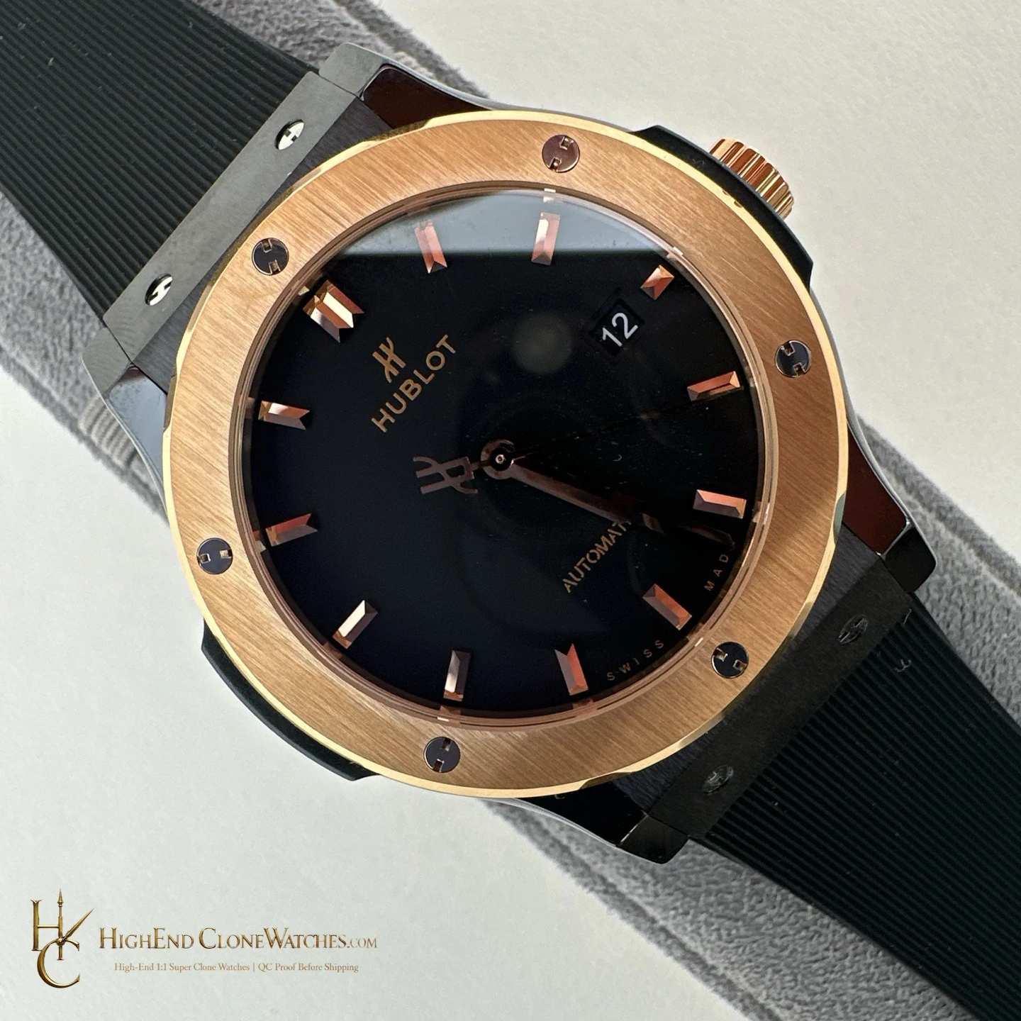 Hublot Classic Fusion Ceramic King Gold 42mm 542.CO.1181.RX product view super clone watch - product view 3