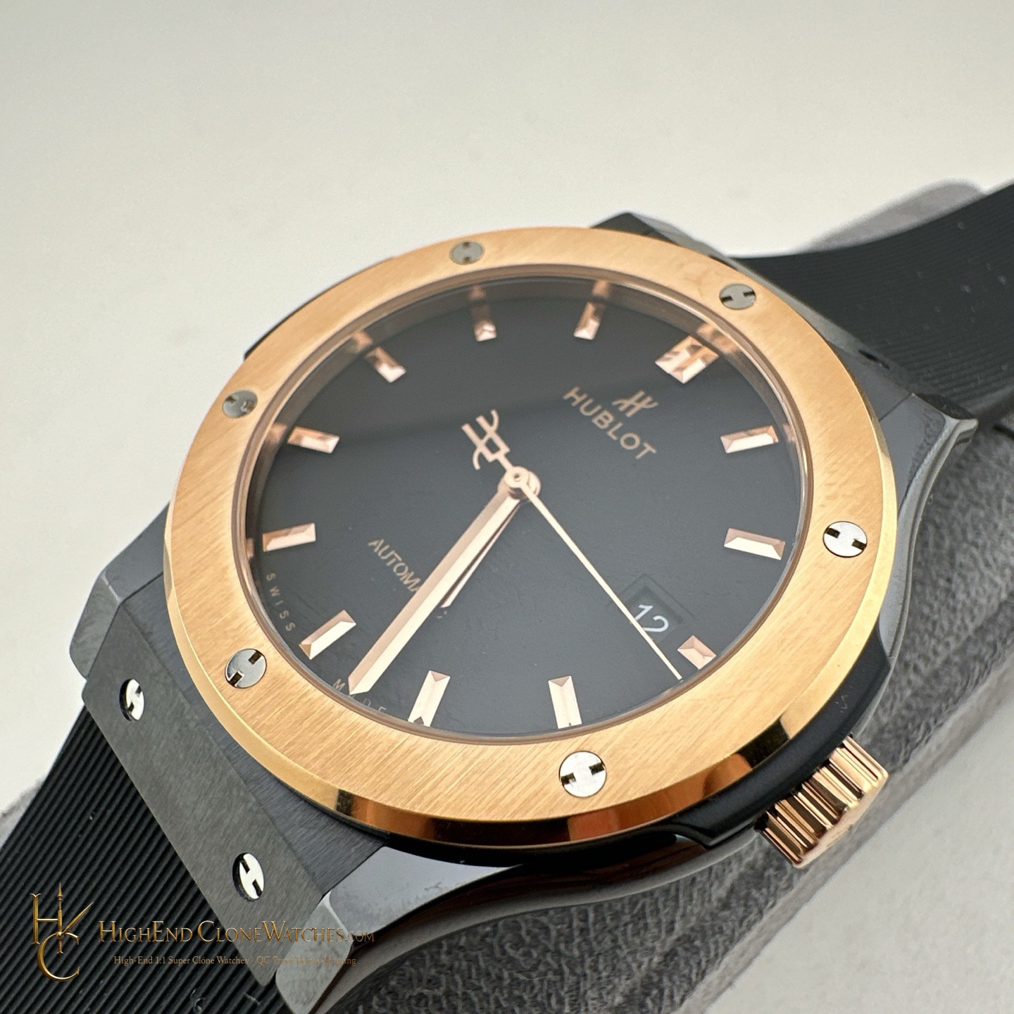 Hublot Classic Fusion Ceramic King Gold 42mm 542.CO.1181.RX product view super clone watch