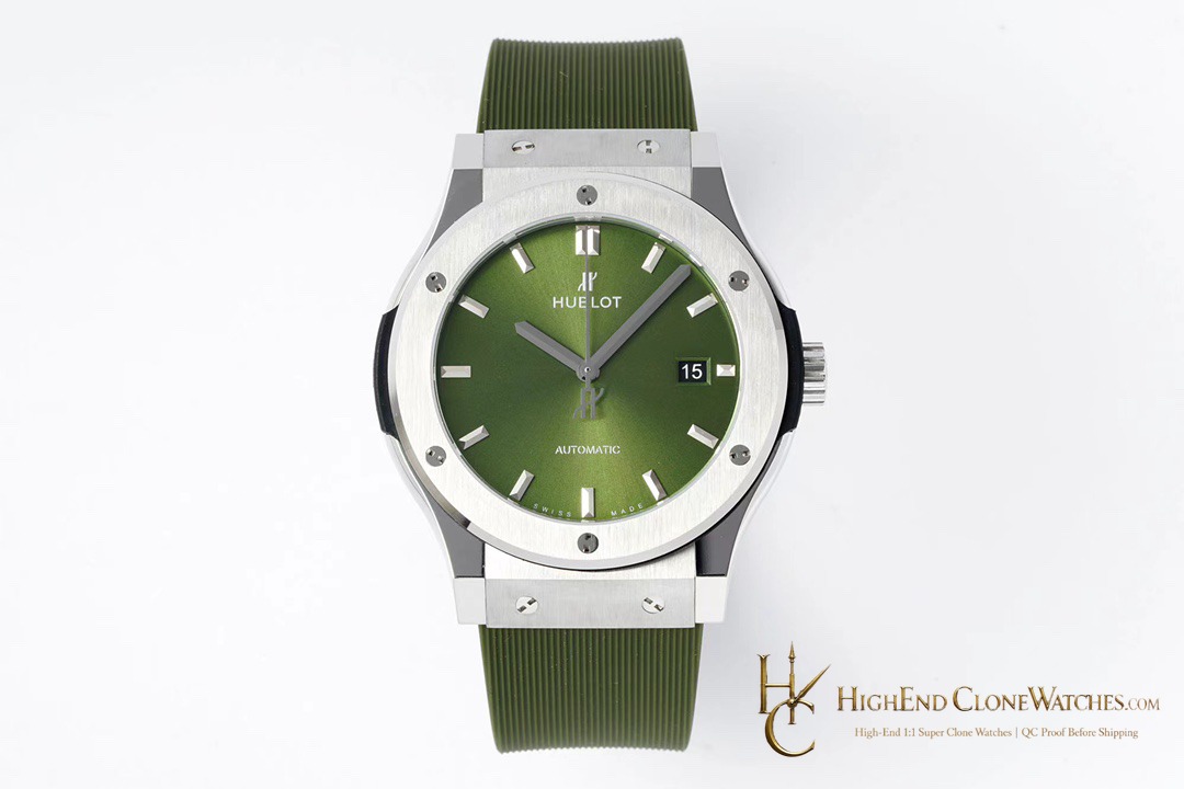 Hublot Classic Fusion Green 42mm 542.NX.8970.RX product view super clone watch